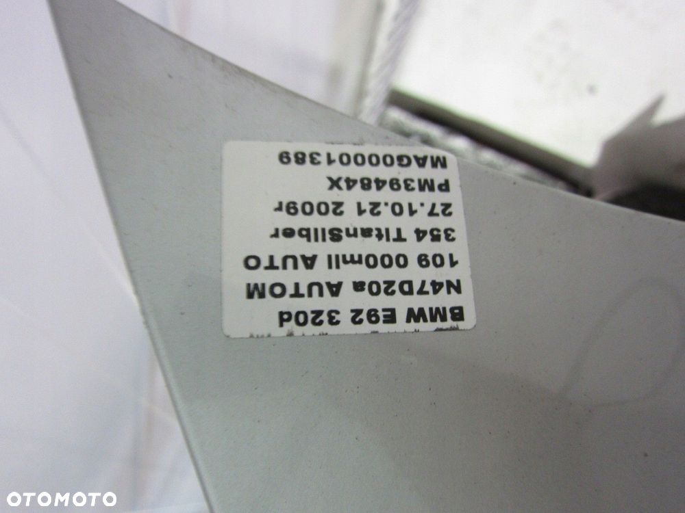 BMW E92 320D ZDERZAK TYLNY TYŁ TITANSILBER 354 - 11