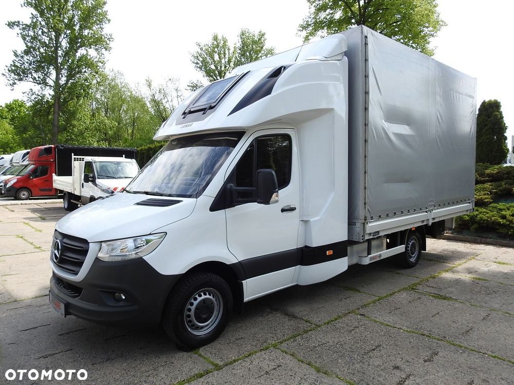 Mercedes-Benz SPRINTER 316 PLANDEKA 10 PALET WEBASTO KLIMATYZACJA TEMPOMAT  165KM - 7