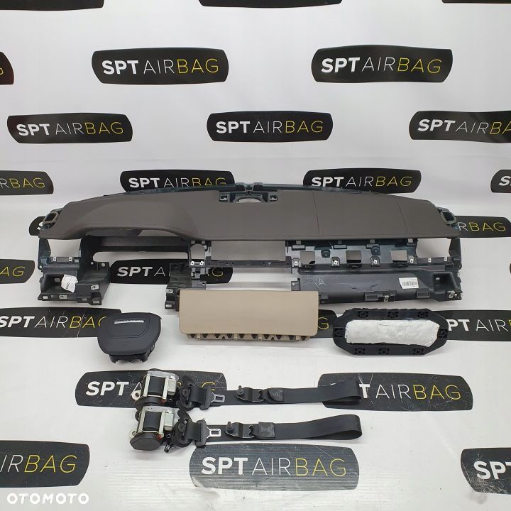 ROVER EVOQUE DESKA ROZDZIELCZA KONSOLA KOKPIT PULPIT PODUSZKI AIRBAG AIR BAG PASY KIT SET - 1