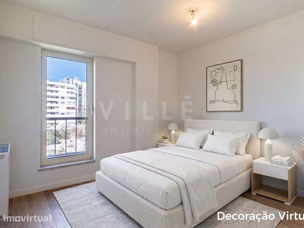 Apartamento T3 remodelado em 2025 | Vista mar parcial | 2 lugares d... - Grande imagem: 2/47