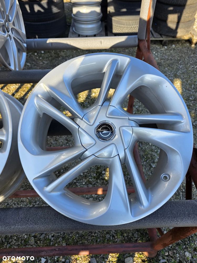 OPEL CORSA D E ADAM 4X100 FELGI ALUMINIOWE R17 CZUJNIKI TPMS - 3