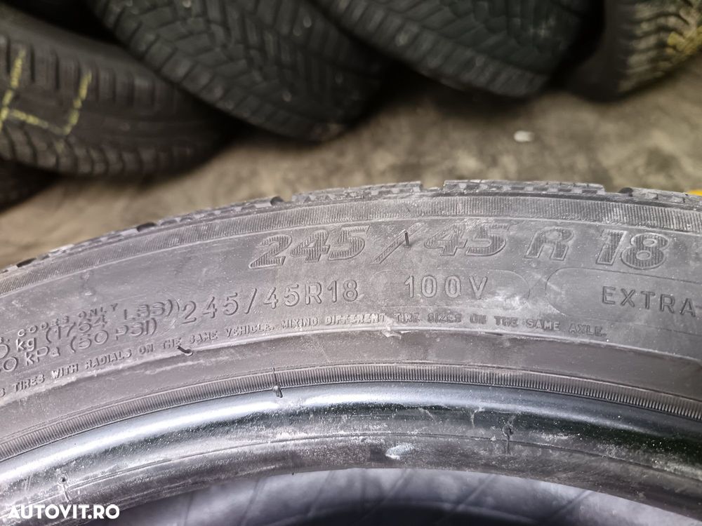 Anvelope MS iarna 245 45 18 Michelin 2017 +6mm - 7