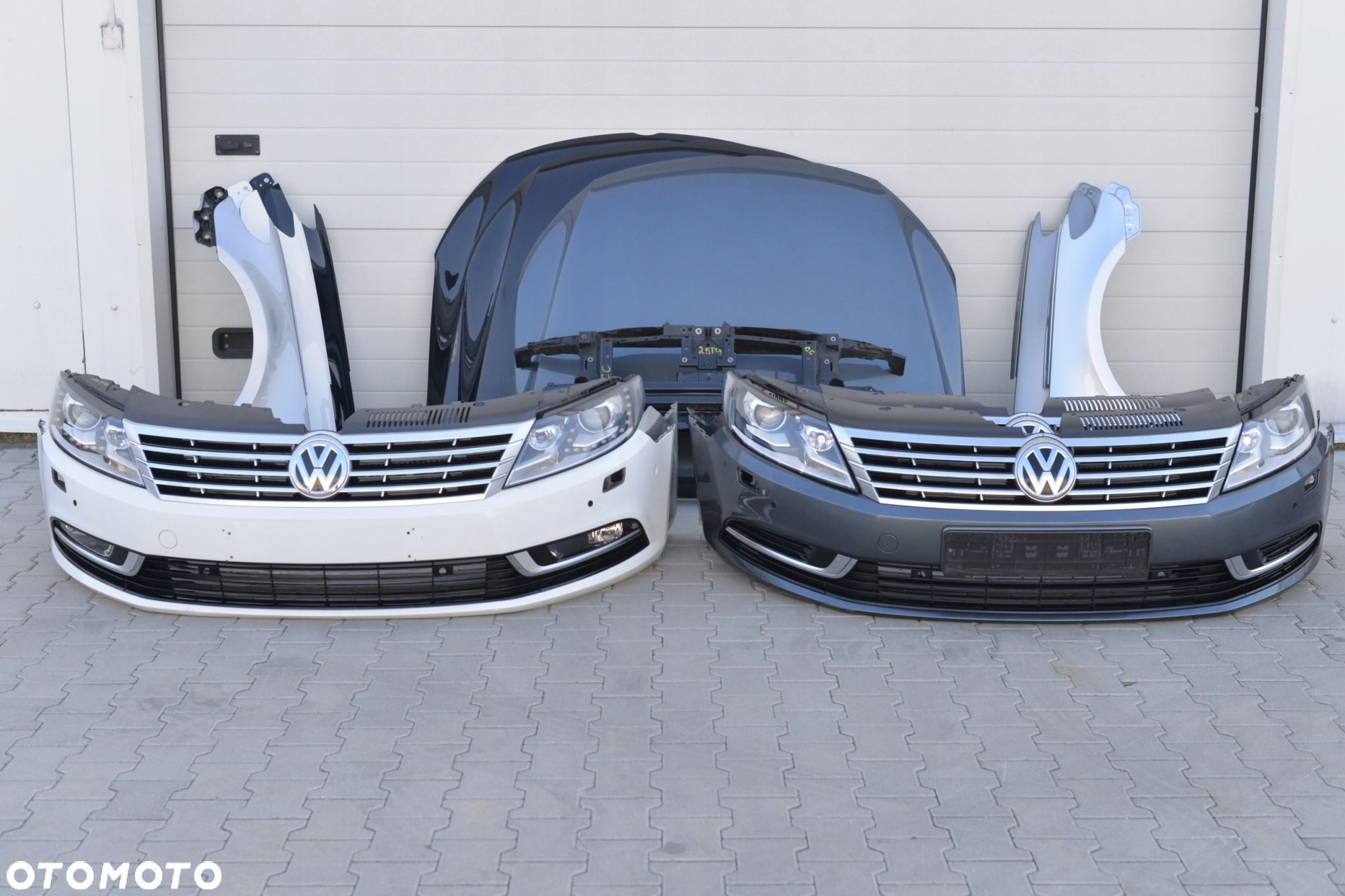 MASKA ZDERZAK GRILL BŁOTNIK LAMPA XENON PAS BELKA VW CC LIFT 2011-2016 - 1