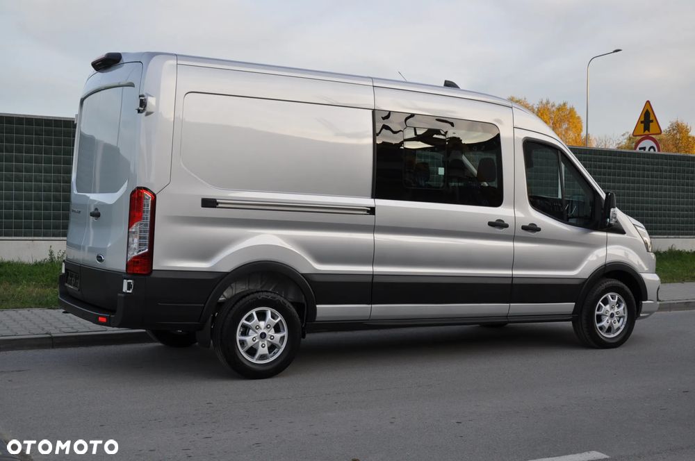 Ford TRANSIT DCIV MCA 2.0 New EcoBlue 170 KM A6 FWD Limited Brygadowy 6 osobowy 350 L3H2 Fabrycznie Nowy Dostępny od Ręki!!! - 37