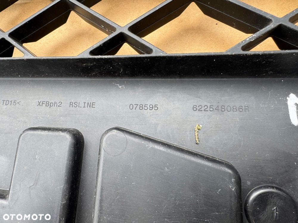 zderzak kratka renault megane iv rs lift oryginał nie klejone - 6