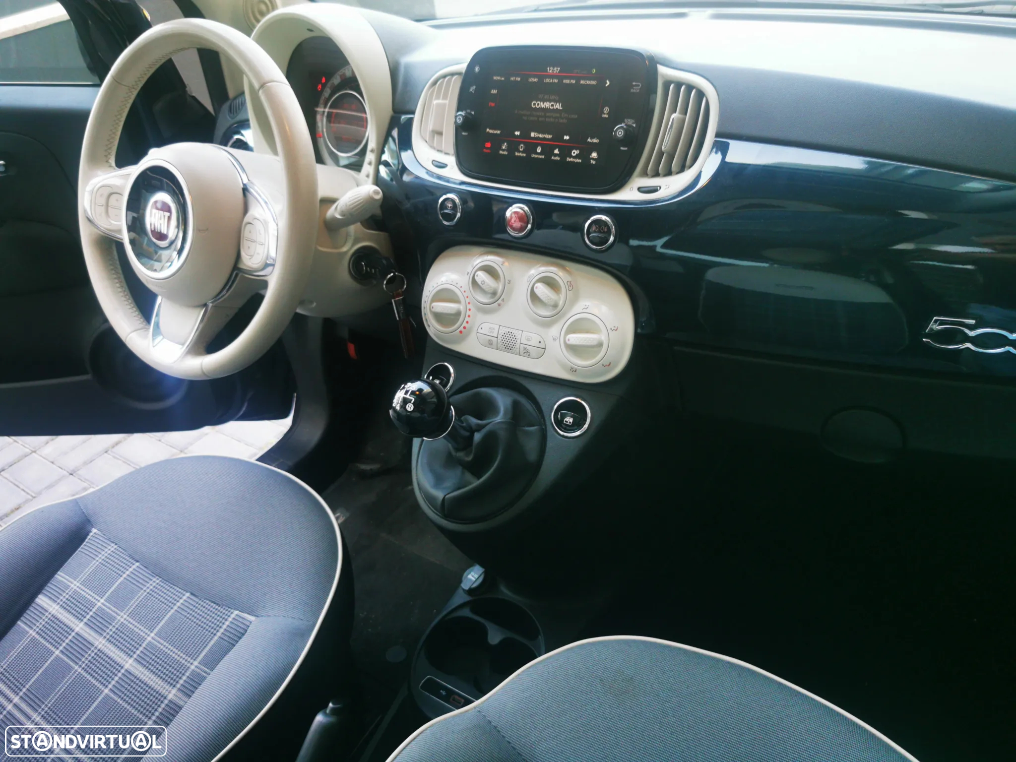 Fiat 500 1.2 Lounge S&S - 4