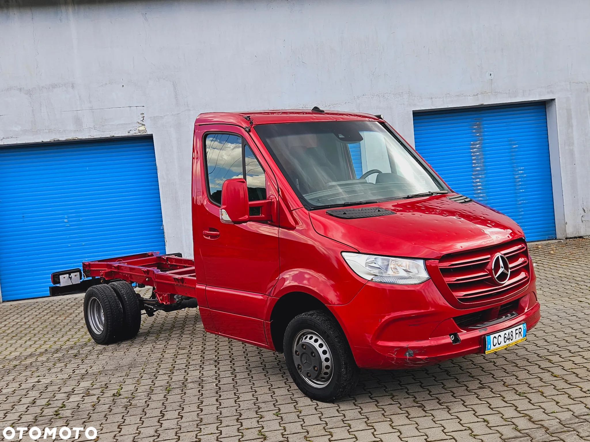 Mercedes-Benz Sprinter 416 CDI Rama Pod Zabudowę! Wywrotka Kiper skrzynia Kontener  ! - 2