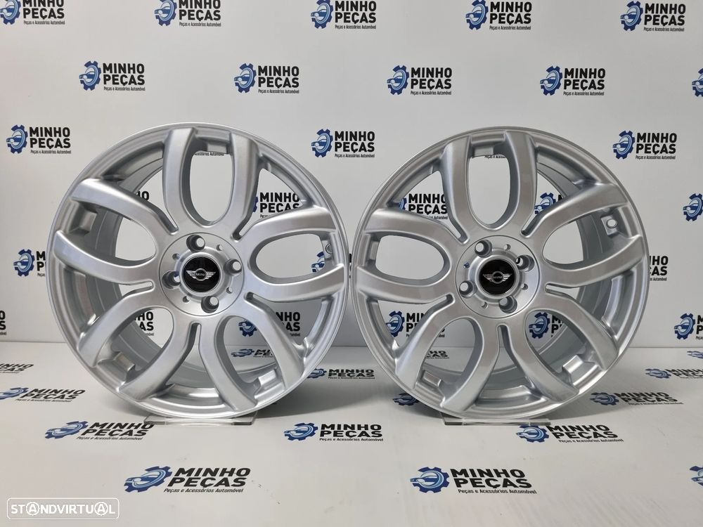 Jantes Mini Cooper S em 17 (4x100) Hyper Silver - 1