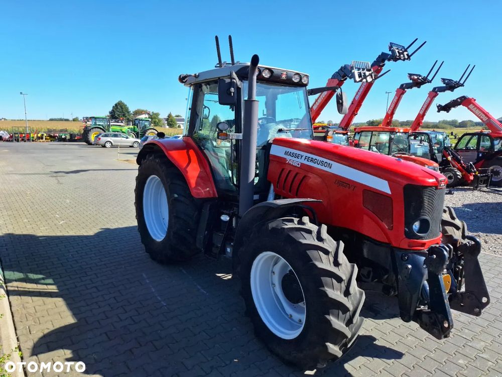 Massey Ferguson MF 7480, Dyna-VT, 6-cyl, pneumatyka, przedni TUZ + WOM - 4