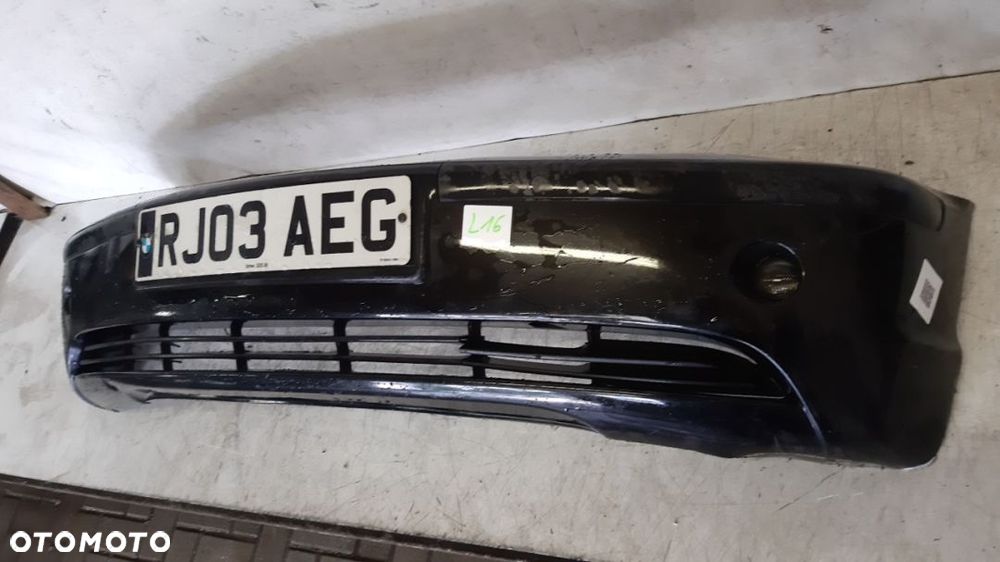 * ZDERZAK PRZÓD PRZEDNI BMW E46 SEDAN TOURING KOMBI LIFT FL SCHWARZ II 2 CZARNY - 3