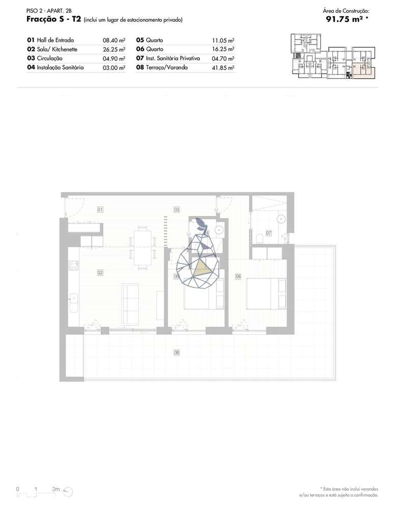 Apartamento T2 em construção com piscina e garagem - Lagos - Grande imagem: 5/27