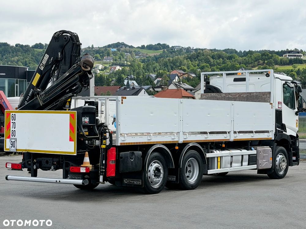 Renault T 380 * SKRZYNIA 6,80 m * HIAB 144 BS - 2 HIDUO + PILOT * STAN BDB - 7