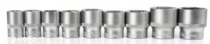 KLUCZE NASADOWE 1/2" 20szt 8-32mm - 7