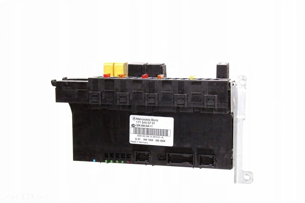 SKRZYNKA BSI MODUŁ SAM MERCEDES W171 A1715450701 - 5