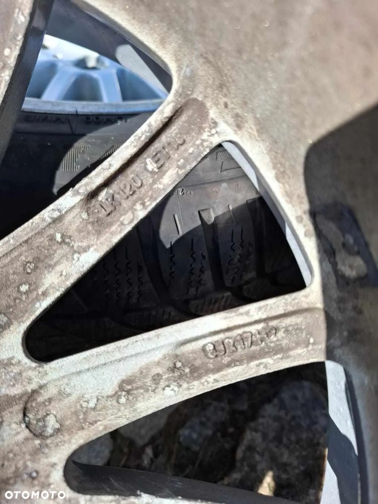 KOŁA ZIMOWE ZIMA ALUFELGI Z RANTEM 225/50 R17 8Jx17 H2 BMW E39 5x120 - 13
