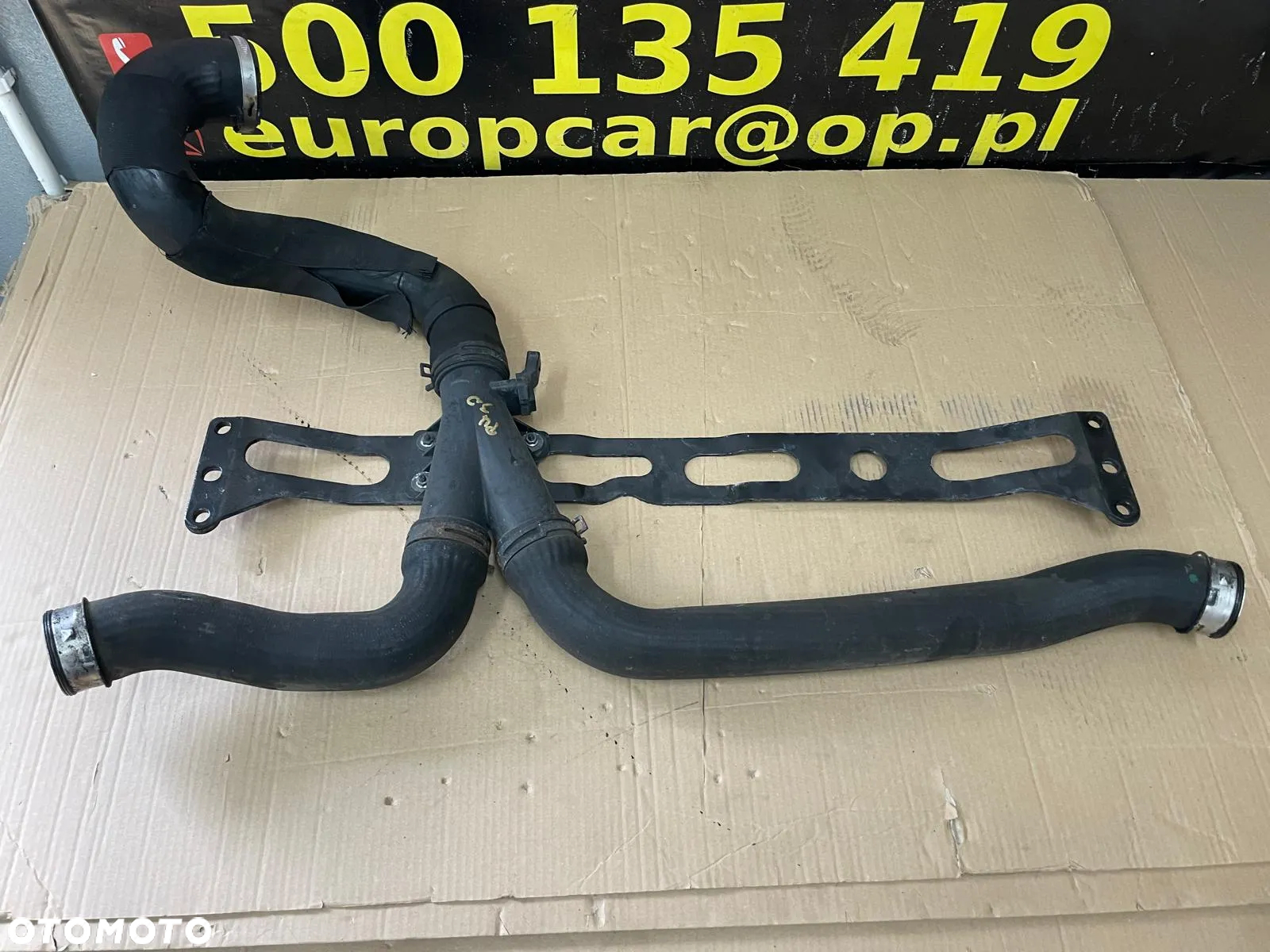 VW PHAETON 3.0 TDI RURA WĄŻ INTERCOOLERA 3D0145834AM 3D0145834R 3D0145840L - 2