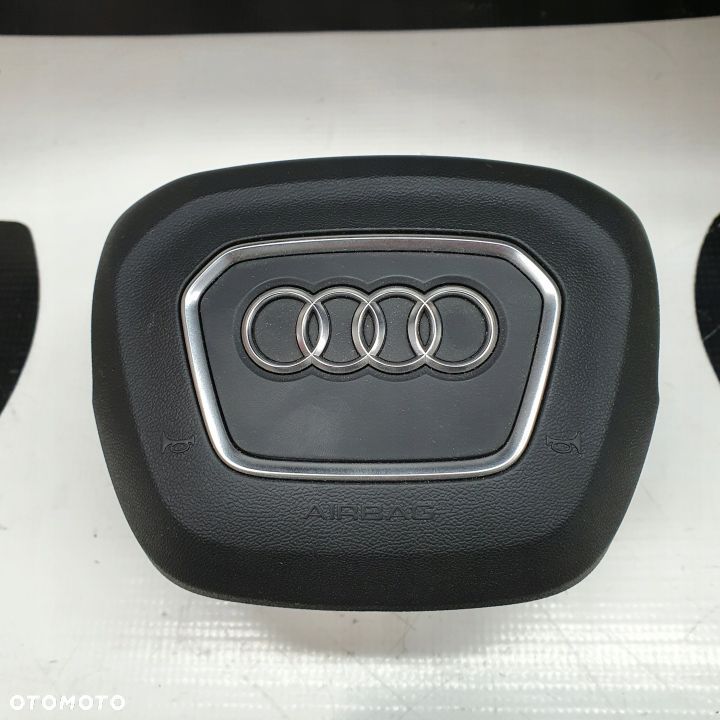 AUDI Q7 4M DESKA ROZDZIELCZA KONSOLA KOKPIT PULPIT PODUSZKI AIRBAG AIR BAG PASY KIT SET - 6