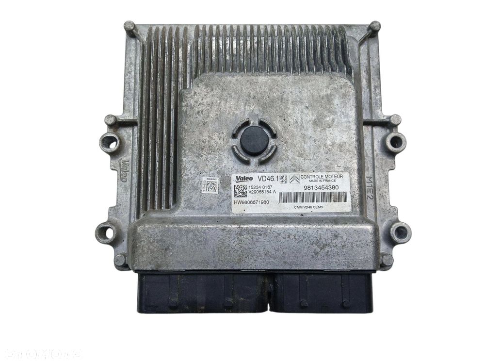 KOMPUTER STEROWNIK SILNIKA PEUGEOT 308 II T9 (2014-2017) 1.2 THP 110KM 9813454380 - 2