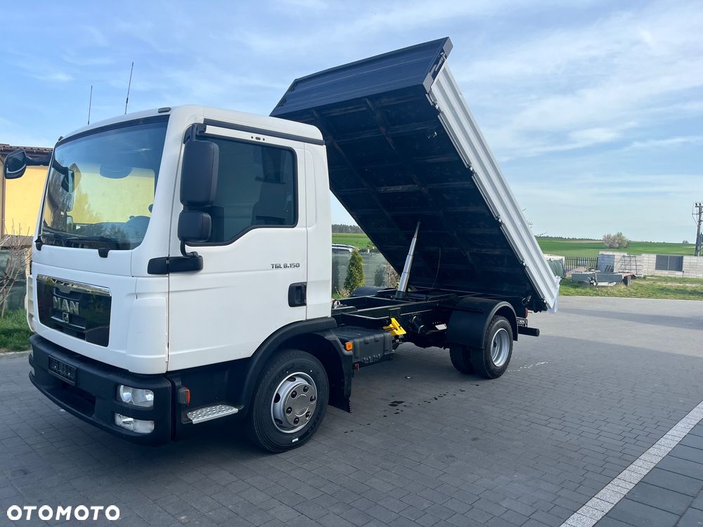 MAN TGL 8.150 / wywrotka 3 strony / z Niemiec / 6x nowe opony 100% - 3
