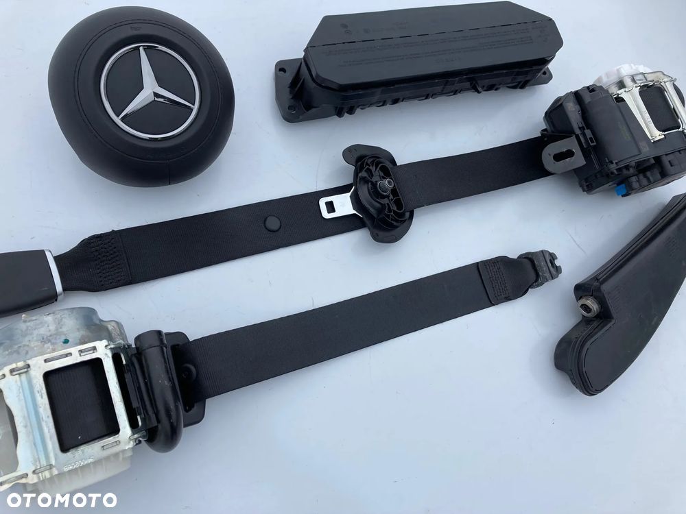 MERCEDES W205 COUPE PODUSZKA AIRBAG KURTYNA LEWA okazja WARTO sprawdź Raz2 !!! DESKA PAS PASY AIR BAG FOTELA W FOTEL - 6