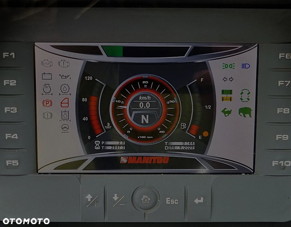Manitou MHT 790 Ładowarka Teleskopowa UDZWIG 9 TON! Przebie 2800 MTG jak Nowa z SALONU 2016rok z Norwegii  widły i maszt NOWY!! - 6