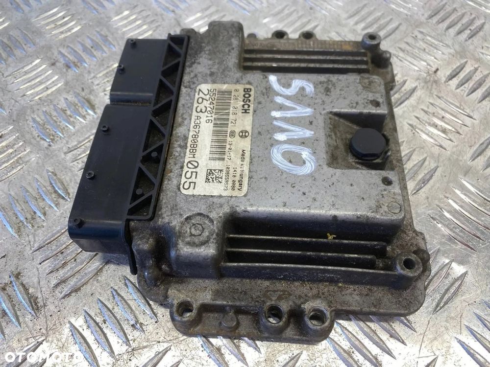 STEROWNIK MODUŁ KOMPUTER SILNIKA OPEL COMBO D 1.6 CDTI 55247016 0281018721 - 3
