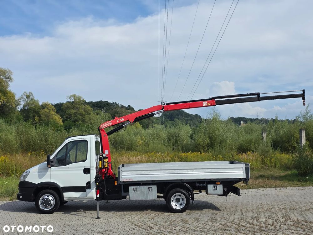 Iveco Daily 35c-15 50c-15 Skrzynia 3.60 M + HDS  1.8 Tony ! Bez Korozji  ! Z Włoch  ! - 4