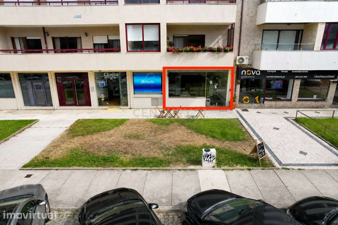 Loja com 203 m² e Grande Potencial Comercial em Vila do Conde - Grande imagem: 2/30