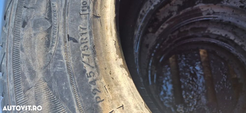 Set 4 anvelope M+S P245 75 R17 245/75R17 - 2