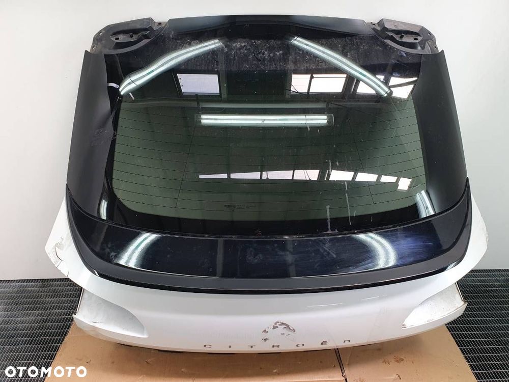 KLAPA TYŁ SZYBA TYLNA BAGAŻNIKA CITROEN C5 X USZKODZONA - 2
