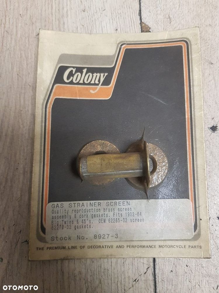 Zestaw naprawczy filtra siatkowego przewodu paliwowego Harley Knucklehead 62265-32 - 2