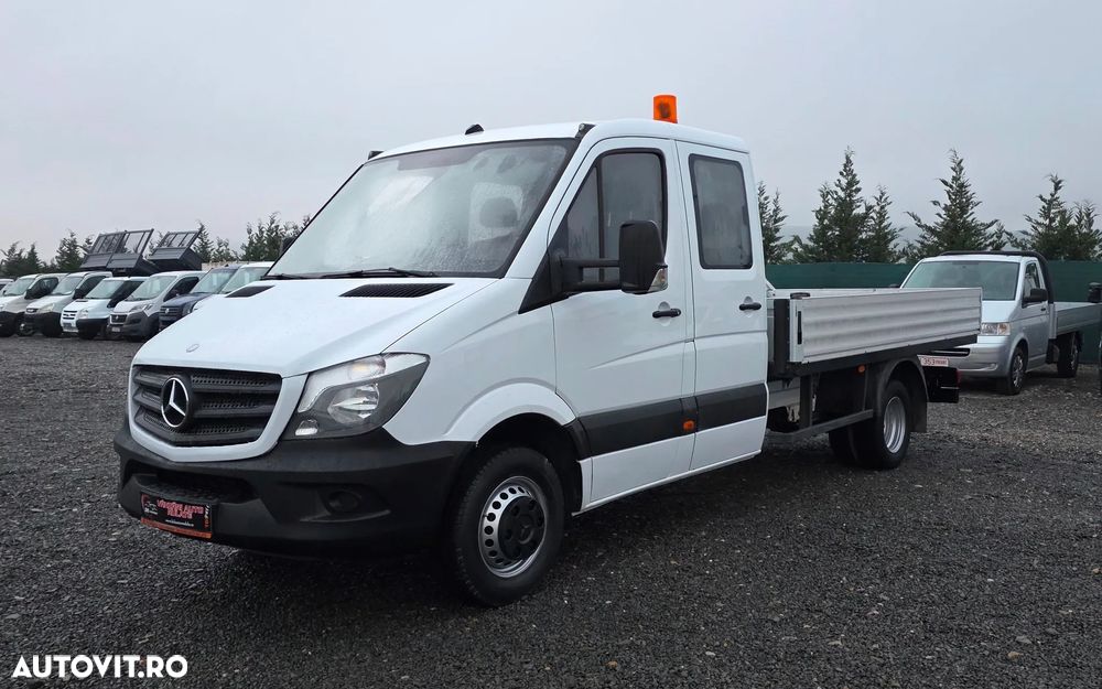 Mercedes-Benz SPRINTER 513 CDI, 130cp, lada 3.6m, roti duble spate, cat B, 3,5t, original, 321.976 km,  Belgia, 05/2014,   factura, SEAP,  fInantare Pj, rate PF - 1