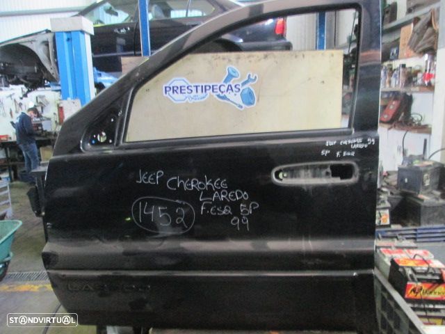 Porta REF1452 JEEP CHEROKEE LAREDO 1999 5P PRETA FE - 1