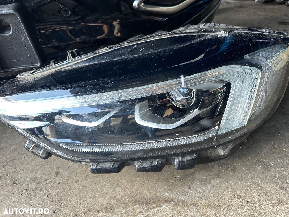 Fata completa FORD EDGE VIGNALE negru 2019 2020 2021 bara fata 4 senzori faruri capota trager radiator aripi - 7