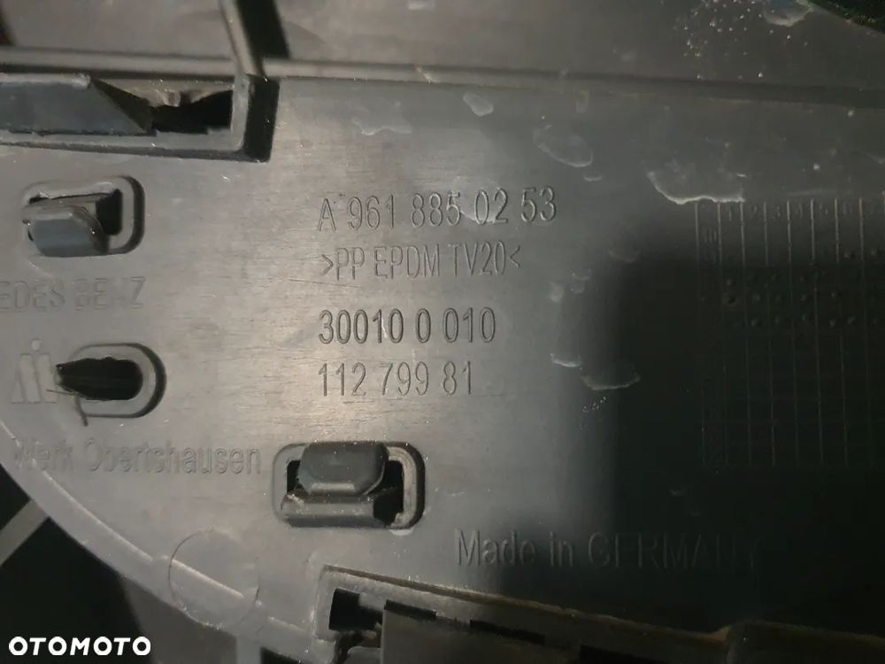 GRILL DOLNY MERCEDES ACTROS MP4 A9618850253 - 5