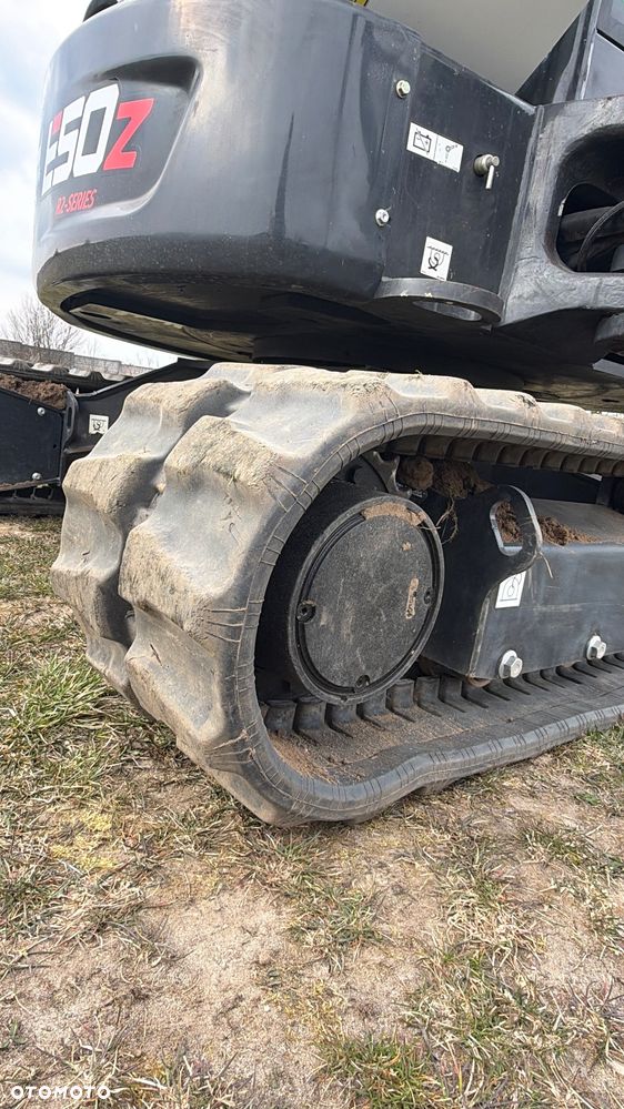 Bobcat Minikoparka Bobcat e50Z 5ton e55 e60 Cat 303.5 304  305 3xłyżki Ramię LOONG dodatkowe linie hydr wyjścia AUX1 + 2 przeciw waga MAX-dociążenie gąsienice 85% od nowości 1 właściciel z Niemiec Auto IDLEE po serwisie Widły wiertnica grabie i inne za dopłatą Szybkozłącze hydr Miller łyżka przedsiębierna Pług  Kubota Takeuchi Jcb - 18