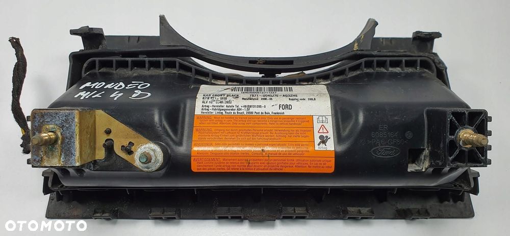 PODUSZKA AIRBAG KOLANOWA FORD MONDEO MK4 7S71-U045J76-AG - 4
