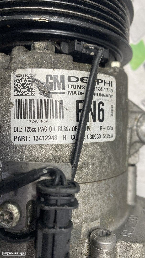 Compressor Ar Condicionado Chevrolet Cruze (J300) - 4