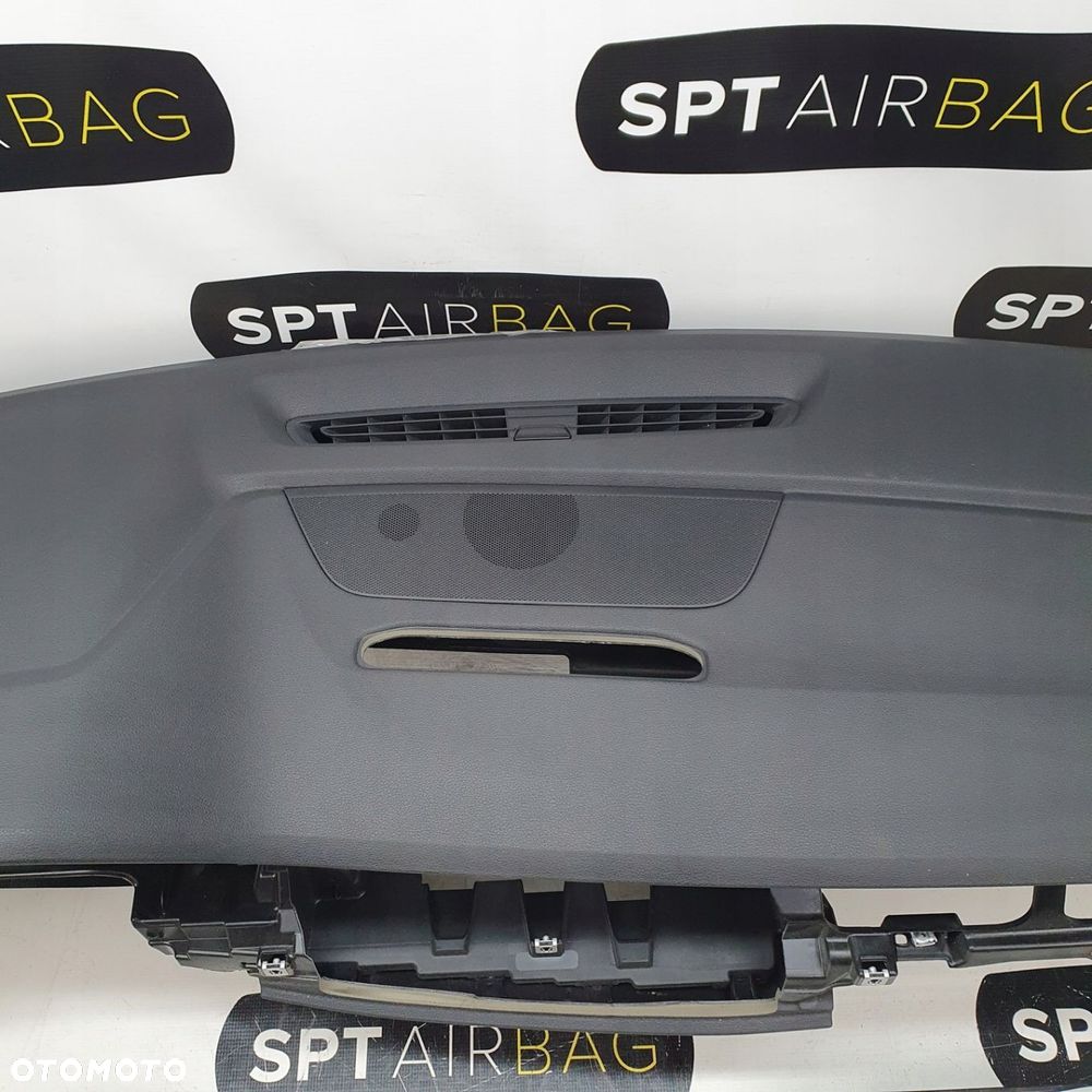 AUDI Q7 4M DESKA ROZDZIELCZA KONSOLA KOKPIT PULPIT PODUSZKI AIRBAG AIR BAG KIT SET - 3