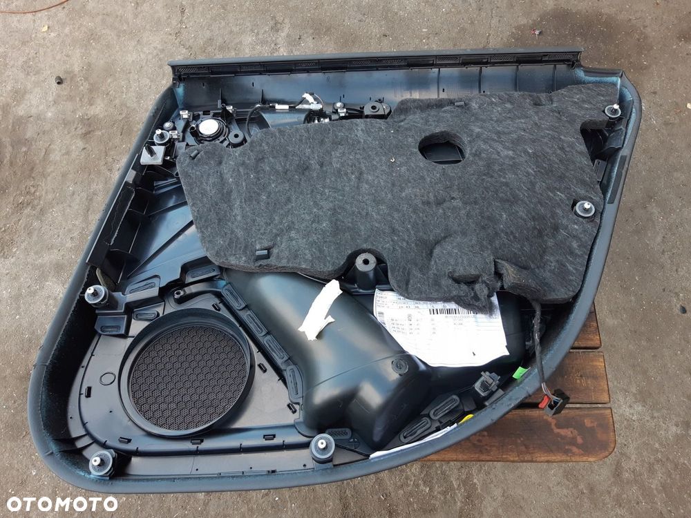 AUDI A6 C7 LIFT BOCZEK DRZWI TAPICERKA LEWY TYŁ 4G0867305 - 5