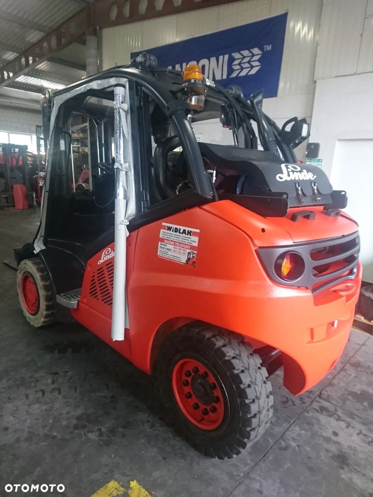 Linde [2014] WÓZEK WIDŁOWY LINDE H50T GAZ 5ton kontener - 2