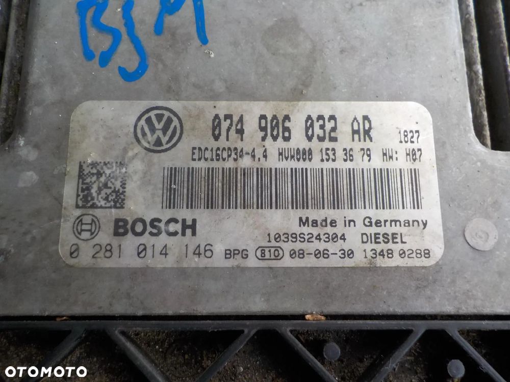 CRAFTER 2.5 TDI KOMPUTER STEROWNIK 074906032AR - 2