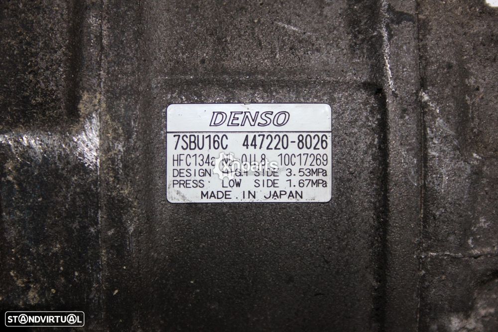 Compressor de ar condicionado BMW SERIE 5 - 520D - E39 02.00 - 09.03 Usado REF.... - 6