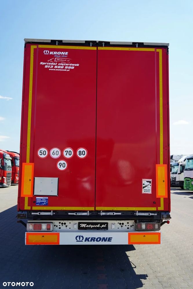 DAF XF 480 / ZESTAW / MEGA / SSC / + KRONE / FIRANKA / MEGA / OŚ PODNOSZONA / DACH PODNOSZONY / - 16
