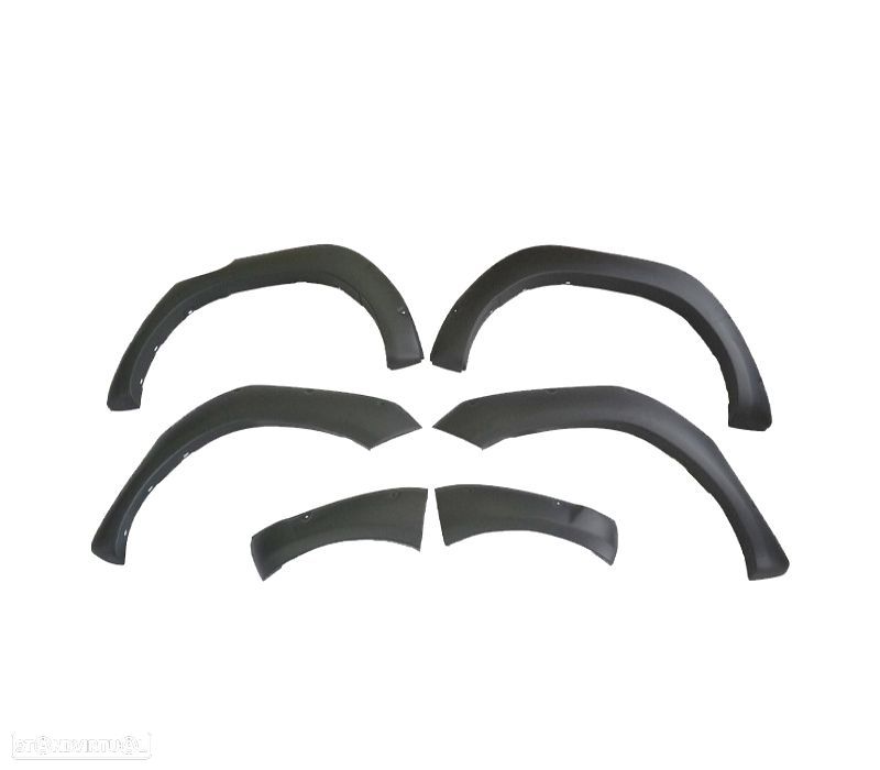 ABAS GUARDA-LAMAS TOYOTA HILUX 16-21 LOOK REVO - 2