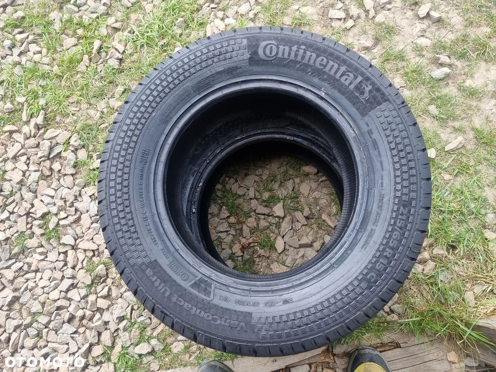 Opony Continental VANCONTACT ULTRA 215/65R15C 104/102T 2022r 2x8mm jak nowe - 7