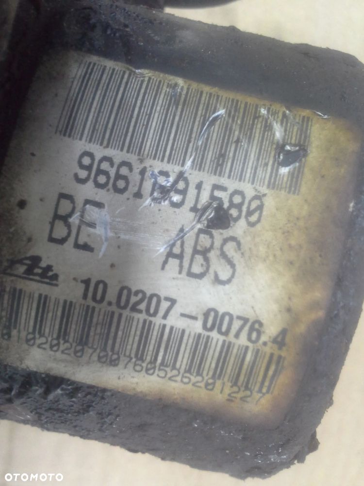 Peugeot 207 pompa sterownik abs 9661691580 - 20