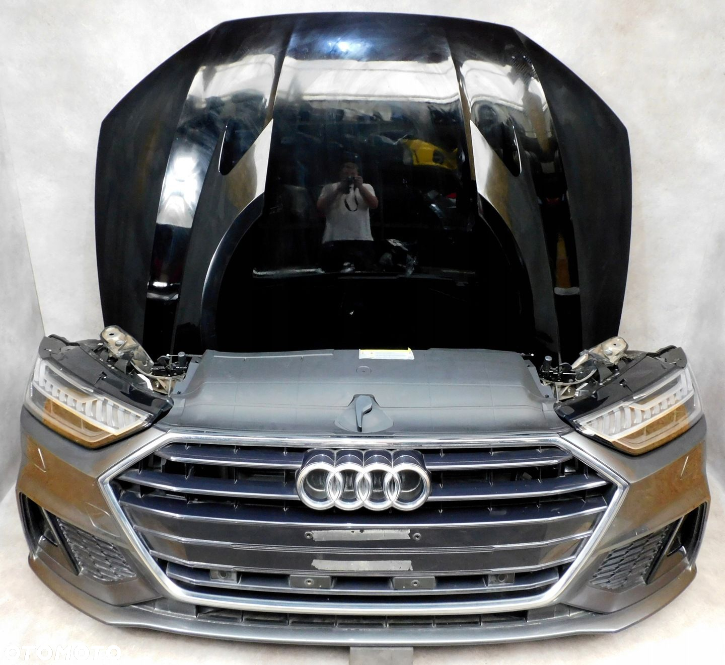 AUDI A7 C8 4K8 S LINE PRZÓD ZDERZAK LAMPY MASKA PAS BŁOTNIKI MATRIX - 2