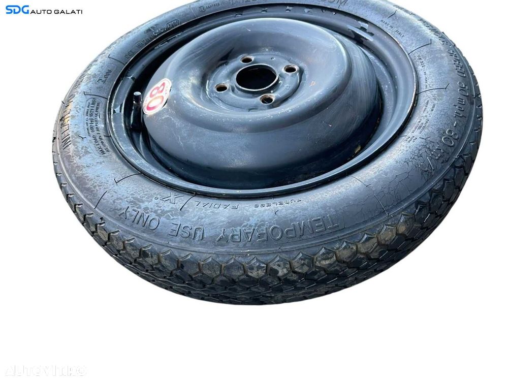 Janta Roata Rezerva Slim 31-2jx15h2x45 125 80 15 R15 4x100 Rover 200 25 45 MG ZR ZS 1995 - 2005 Cod RRC116520 [B4194] - 3