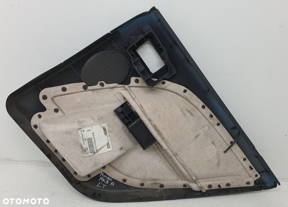 TAPICERKA BOCZEK DRZWI LEWY TYŁ FORD MONDEO MK3 4S71-F27407-CA - 6